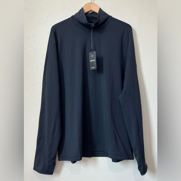 New Allbirds Men’s Natural Run Mid Layer in Natural Black Size L - Picture 3 of 12